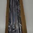 Barcetine Black Flag Poles for Outside House - 6ft Tangle Free Flag Pole for House,Heavy Duty Metal Flagpole,Outdoor Flagpoles Residential for Porch,Fence (Without Bracket)