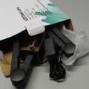 LED Desk Lamp with Clamp, Architect Desk Lamp with Dual Light and Adjustable Swing Arm, Clip-on Eye-Care 4 CCT Modes & 5 Brightness Levels Table Light Modern Computer Lighting for Home Office (Black+Touch)