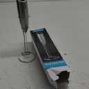 SIMPLETaste Milk Frother Handheld Battery Operated Electric Foam Maker, Drink Mixer with Stainless Steel Whisk and Stand for Cappuccino, Bulletproof Coffee, Latte