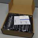 Ravinte 30 Pack 6-1/4 Inch Kitchen Square Cabinet Handles Matte Black Stainless Steel Drawer Pulls Hardware