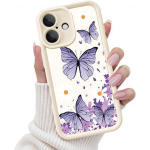 Case for iPhone 17, Silicone Shockproof Cover Women