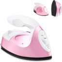 Mini Craft Iron Mini Heat Press Small Iron Portable Handy Travel Heat Iron-on for Transfers,Clothes,Crafts,Patches,DIY
