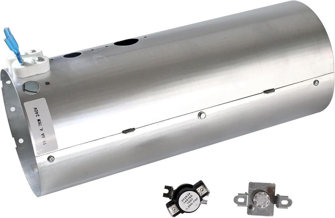 137114000 Dryer Heating Element and 3204267 High Limit Thermostat and 137032600 Thermal Fuse Compatible With Frigidaire Crosley Electrolux Replaces 5304535760 73204267 7137032600