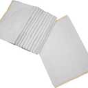 OsoCozy Prefold Cloth Diapers (1 Doz) - Soft, Absorbent, Durable - 100% Cotton