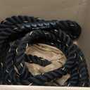 Amazon Basics Battle Rope for Home Gym Workout, Exercise Training Equipment