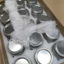 Mason Jars 8ozSmall Mason Jars Canning Jars with Airtight Metal Covers for Jam, Honey, Spices,Candle Wedding Favors, Food Storage & DIY Crafts (30 pack) (Silver)