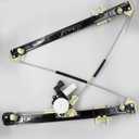 Rear Passenger Right Side Window Regulator with Electric Motor Compatible with Range Rover Sport 2014 to 2021 L494 Replacement LR153955 LR078870