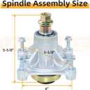 604214 Spindle Assembly Replace Hustler 604214 for Hustler Raptor 42" 52" 934786, 934794, 935742, 935759, 935817, 937748, 937771, 937854, 937862, 938498, 938589, 938605, 939165, 939223 Decks