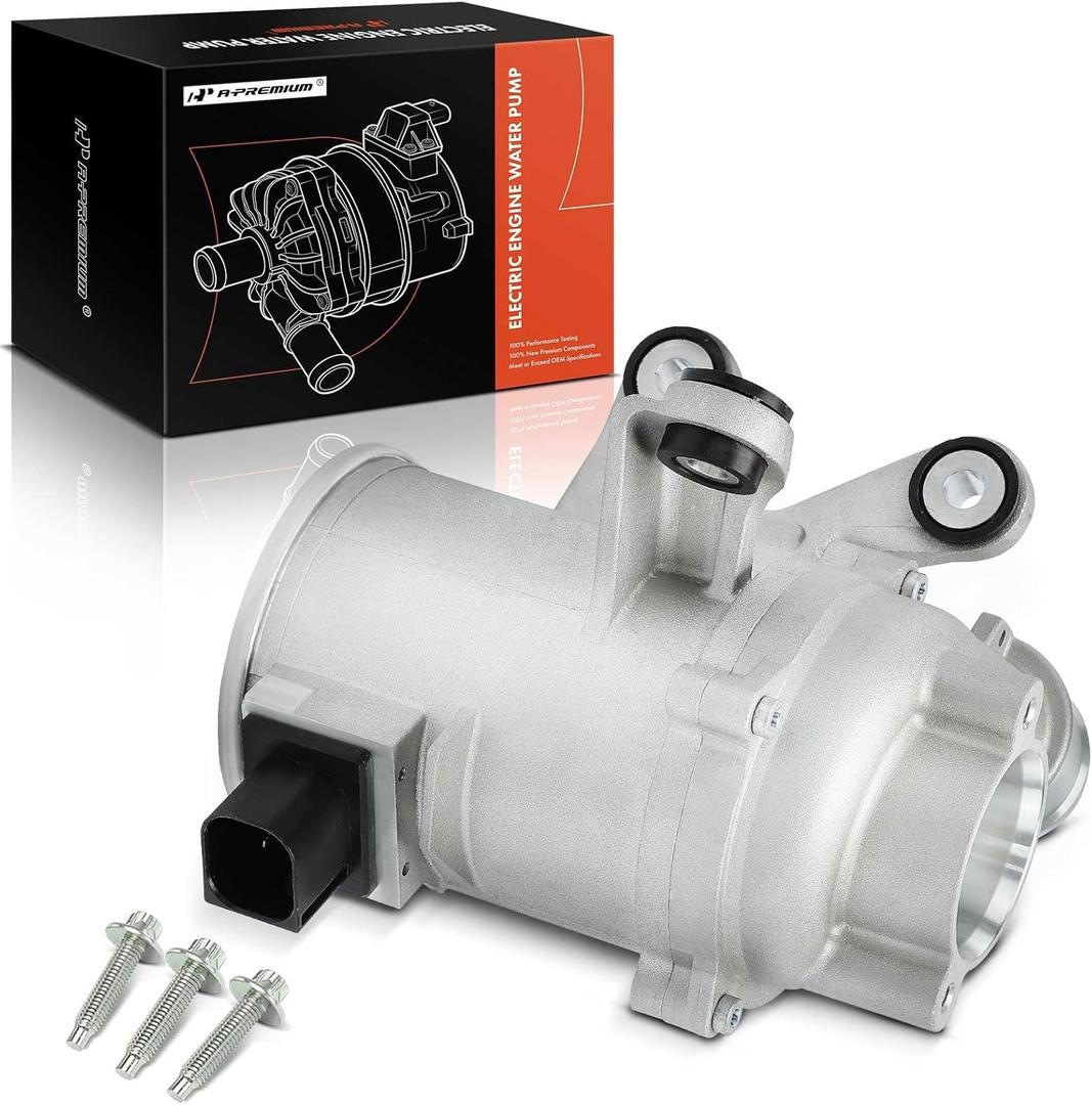 A-Premium 4 Pins Engine Electric Water Pump Compatible with Mercedes-Benz C300 2015-2016, C350e 2016, E300 2019, Sprinter 1500 2019, Sprinter 2500 2019, GLC300 2016 2019, GLC350e 2019, Metris, SLC300