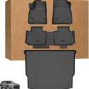 Floor Mats for Chevrolet Blazer 2019 2020 2021 2022 2023 2024 2025, Custom Blazer Base/L/LS/LT/Premier/RS TPE Protection Floor Liners for Chevy Blazer Accessories,Non-Slip Waterproof Cargo Liner(Gas)