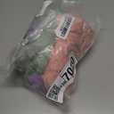 Reginary 3 Pieces Dog Pajamas Puppy Clothes Winter Coats Elastic Pajamas for Puppy Fluffy Jumpsuit Fleece Sweater for 4 Legs Dog Bodysuit(X-Small,Pink, Purple, Green)