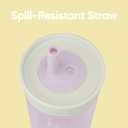 Owala Kids Insulation BPA-Free Plastic Tumbler with Spill Resistant Flexible Straw, Easy to Clean, Kids Water Bottle, Great for Travel, Dishwasher Safe, 15 Oz, Mint and Pink, (Unicorn)