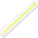 MAGDEPO 2X Bar Magnifying Ruler 6" with Guiding Line & Mini Line Magnifier with Clip for Reading Small Prints, Bible, Books, Newspaper, Documents, Instructions