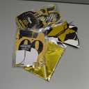 Black Gold 60th Birthday Decorations for Men Women, Vintage 1965 Happy 60th Birthday Party Banner Backdrop60 Bday Balloons Honeycomb Centerpiece Hanging Swirl Sign Supplies(Pre-Strung)