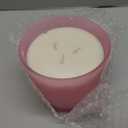 Hidden Label Large Scented Candle, Japanese Cherry Blossom, 30oz 3 Wick Huge Candle, Serene Collection Slow Burn Natural Soy Candles for Home Scented