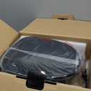 Mueller 12-Cup Drip Coffee Maker - Borosilicate Carafe, Auto-Off, Reusable Filter, Anti-Drip, Keep-Warm Function, Clear Water Level Window Coffee Machine, Kitchen Essentials & Accessories (Black)