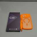 BENTOBEN Magnetic for iPhone 17 Pro Max Case, Cute Wavy [Full Camera Protection][Compatible with MagSafe] Matte Anti-Slip Bumper Women Girls Boys Protective Cover for 17 ProMax 6.9", Cosmic Orange