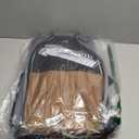 Lekebobor Extra Large Cat Backpack Carrier Expandable Pet Carrier Backpack for Small Dogs Medium Cats Fit Up to 18 Lbs, Dog Backpack Carrier, Foldable Puppy Backpack Carrier for Travel, Hiking, Striped