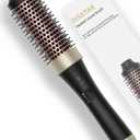 Ionic Thermal Brush Blowout Hot Brush 1.5 Inch Heat Hair Curling Brush 30s Fast Heated Round Brush Hair Styling Brush Dual Voltage Hot Curling Iron Brush for Easy Blowouts Styling