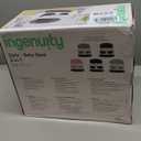 Ingenuity Baby Base 2-in-1 Booster Feeding and Floor Seat with Self-Storing Tray - Slate