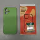 Vooii Magnetic for iPhone 17 Case, Compatible with Magsafe (Premium Liquid Silicone) (Integrated Camera Control Button) Full Body Protective Anti-Scratch Microfiber Lining 6.3", Matcha