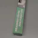 Recliner Headrest Protector,Non Slip Waterproof Headrest Cover,Leather Recliner Headrest Cover for Sofa,Furniture,Living Room,Office Chair (Taupe) (Hook & Loop)