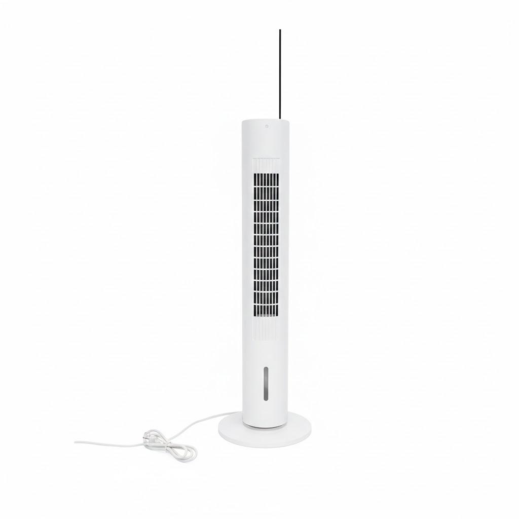 Evaporative Air Cooler, 35" Windowless Air Conditioner Portable, 3 Speeds, 1.2L Water Tank, 3 Ice Packs, 20ft Remote, 7H Timer, No Hose No Window Needed,70 Oscillating Portable AC Unit for Room