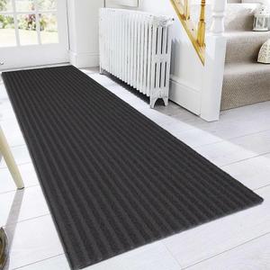 Runner Rug Indoor/Outdoor Waterproof Carpet Runners 2'X3', Hallway Kitchen Entryway Bedroom Area Rugs with Natural Non-Slip Rubber Backing, Garage mat (Custom Sizes)