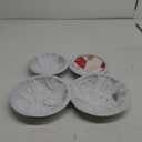 316048413 and 316048414 Stove Burner Drip Pans for Electric Stove Top - Perfectly Fit Frigidaire Kenmore Electric Range -Thickening to Prevent Bending and Rust - Include 2 x 6 in, 2 x 8 in (Chrome)