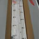 16 Inch Twin Bed Frames, White Twin Metal Bed Frame with Anti-Slip Baffles, No Box Spring Needed, Heavy Duty Steel Platform Supprt, Rounded Corner Legs, Noiseless, Reserved Holes, Storage Space