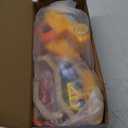 Toddler Toys for 2 3 4 5 Years Old Kids, Transport Car Carrier Truck Toy with 6 Wooden Vehicle, 30in Foldable Track Trailer with Light & Sound Effects, Best Gift Choice for Christmas, Birthday