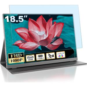 MUBUY-GOL 18.5" Portable Monitor Screen Protector | Anti-Blue Light & Anti-Glare Matte Film | Reduces Eye Strain, Anti-Fingerprint Protection for UPERFECT/VisionOwl/InnoView/HGFRTEE& Major Brands