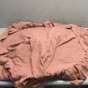 VETHIN Bed Canopy for Girls,Princess Round Dome Dreamy Mosquito Net Bedding Girls Room Castle Play Tent Hanging House Decor Reading Nook Canopies (JujubeRed)