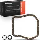 A-Premium 1.8L 2.0L 2.2L 2.5L Engine Oil Pan Gasket Set, Compatible with Subaru Outback 2000-2012, Forester 1998-2013, Impreza 1993-2014, Legacy 1990-2009, WRX 2013-2014, WRX STI, Baja & Saab 9-2X