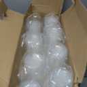 SIUQ 600 Pack 9 oz Plastic Cups, Clear Disposable Cups, Hot/Cold Party Drinking Cups, PP Clear Plastic Cups Bulk for Party, Picnic, BBQ, Wedding, Travel