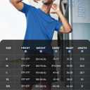 NORTHYARD Men's Athletic Running T-Shirts Workout Lightweight Short Sleeve Performance Shirts Top Tee (Blue, M)