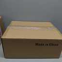 Flush Mount Ceiling Light, 4-Light Industrial Ceiling Light Fixture Matte Black with Gold Inside Kitchen Ceiling Lights for Living Room Kitchen Island Dining,E26 Base(Not Included Bulb)