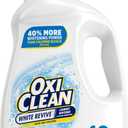 OxiClean White Revive Laundry Whitener and Stain Remover Liquid, 50 fl oz