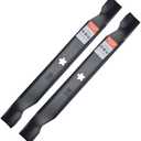 Grasscool 138971 42 Inch Mower Blades for Craftsman LT1000 LT2000 T110 YT3000 532138971 Poulan Pro 42" Deck Riding Mower Lawn Tractor (5 Point Star)