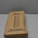 Over The Door Organizer, 6 Shelf Door Hanging Organizers with 6 Large Capacity Pockets, Behind Door Storage Hanging Shelves for Closet Wall Bathroom Bedroom Nursery