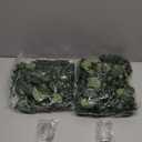 Dolicer 2 Packs 6FT Artificial Eucalyptus Garland with LED Light String, Faux Greenery Garland Hanging Fake Silver Dollar Eucalyptus Leaves Vines for Wedding Backdrop Arch Table Wall Party Home Decor