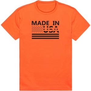 Rapiddominance America Basic Tees (Orange, L)