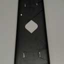 Stainless Steel Stove Gap Covers,Stove Gap Filler, Range Trim Kit, Stove Gap Guards, Heat Resistant and Easy to Clean, Easy retractable Length 13.8" to 27.5", Width 0.79",Black(2PCS)