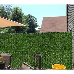 DearHouse Artificial Ivy Privacy Fence - 60x40 inches Artificial Hedges Fence and Faux Ivy Vine Leaf Decoration for Outdoor Indoor Garden Decor