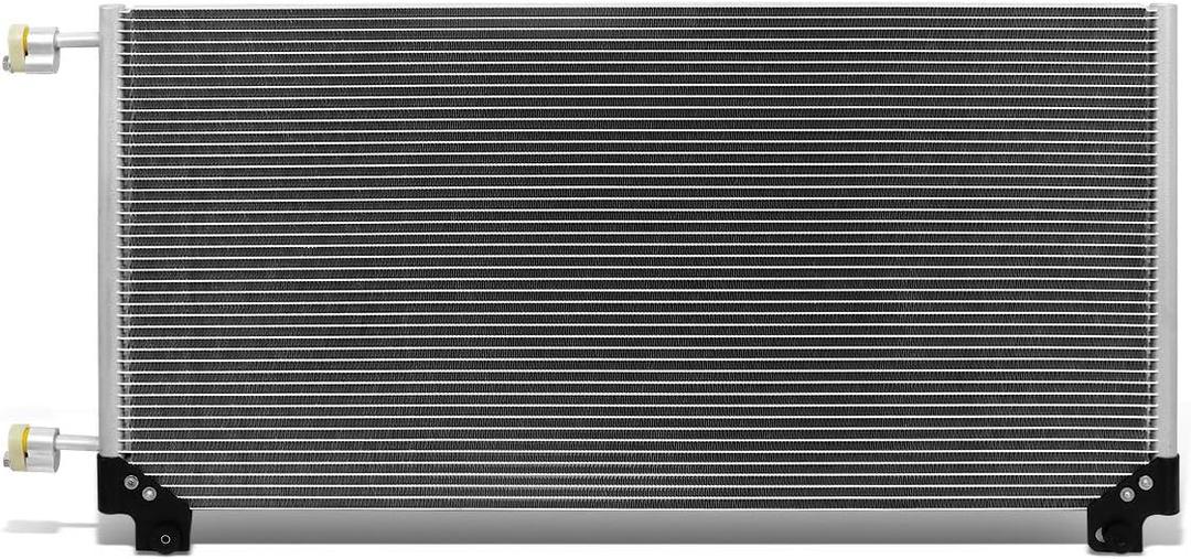 DNA Motoring OEM-CDS-3026 3026 Aluminum Air Conditioning A/C Condenser for CADILLAC ESCALADE 2002-2010