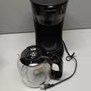 Mueller 12-Cup Drip Coffee Maker - Borosilicate Carafe, Auto-Off, Reusable Filter, Anti-Drip, Keep-Warm Function, Clear Water Level Window Coffee Machine, Kitchen Essentials & Accessories (Black)