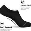 10 x wernies 10 Pairs No Show Socks Men Low Cut Ankle Short Casual Thin Invisible Socks with Non Slip Grips (Black)