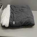 Electric Heated Blanket Full Size 72"x84", Soft Flannel with Overheat Protection, 9 Adjustable Heat Settings & 10-Hour Auto-Off Timer, Fast Heating for Winter Comfort, Dark Gray