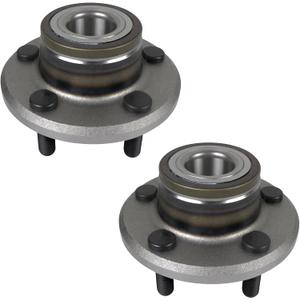 MACEL 2-Pack 513224 RWD Front Wheel Hub & Bearing Assembly - Compatible with 05-11 Chrysler 300, 06-10 Dodge Charger RWD, 08-10 Dodge Challenger 5 Lugs w/ABS