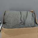 Bedsure Comforter Set King Size - Cotton Fabric with Microfiber Inner Fill, Grayish Olive Green PureWoven Bed Set for All Seasons, 3 Pieces, 1 Comforter (104" x 90") and 2 Pillow Cases (20" x 36")